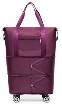 БОЛЬШАЯ ДОРОЖНАЯ СПОРТИВНАЯ СУМКА, СКЛАДНАЯ, РАСШИРЯЕМАЯ НА КОЛЕСАХ, ДЛЯ САМОЛЕТА