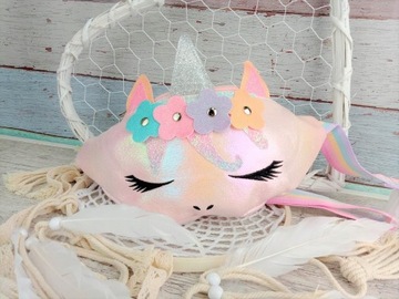 НАСТЕННАЯ СУМКА ЕДИНОРОГ, РОЗОВАЯ