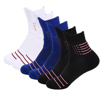 6 Pairs Summer Men and Women Colorful Quick-drying Running Sports Socks