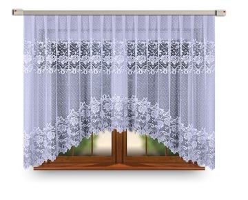 FIRANKA GOTOWA ŻAKARDOWA 17480 ŁUK 160X400 FIRANA