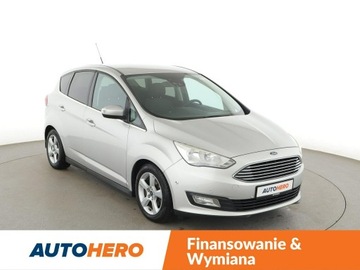 Ford C-MAX II Grand C-MAX Facelifting 1.5 TDCi ECOnetic 105KM 2016 Ford C-Max Navi Klimatyzacja Czujniki parkowania, zdjęcie 9