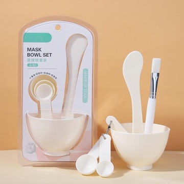 6pcs Face Mask Mixing Bowl Set 4 In1 DIY Facemask