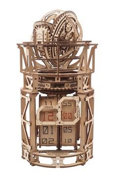 Drewniany zegar DIY Ugears Sky Watcher Tourbillon