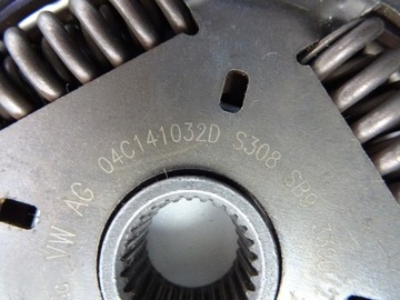 VW 1.0 TSI ДВУМАССОВАЯ СЦЕПЛЕНИЕ 040141025N 04C141032D