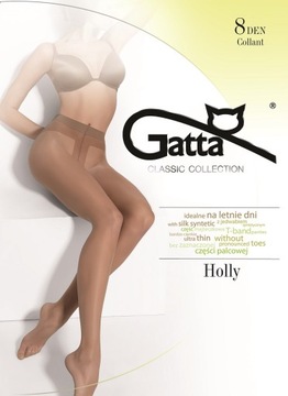 Rajstopy Gatta 8 den Holly Golden 2-S