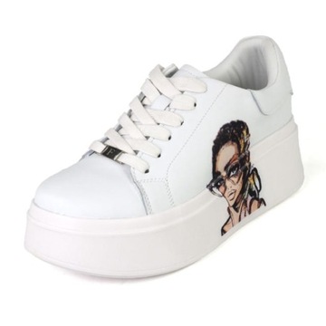 Sneakersy damskie Filippo DP6207/24 biały - 40