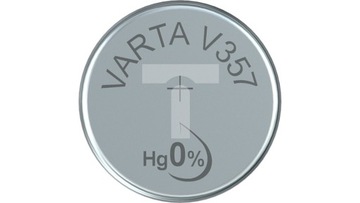 Bateria zegarkowa srebrowa SR44 / V357 145mAh 1,55V OEM