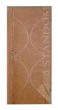 ОБИВКА ДВЕРИ 80/90 ПОЛУЛУНЫ - ДУБ БЕЛЫЙ