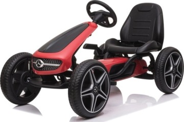 СИДЕНЬЕ MERCEDES GO KART С Мягкими педалями и логотипом