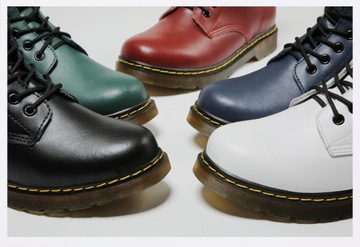 39 БОТИНКИ РАБОЧИЕ БОТИНКИ УНИСЕКС DR БОТИНКИ COMBAT GOTH КОЖАНЫЕ КРОССОВКИ ЦВЕТА