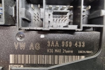 MODUL POHODĚ VW PASSAT B7 (362) 3AA959433 1.4L GASOLINE 2012