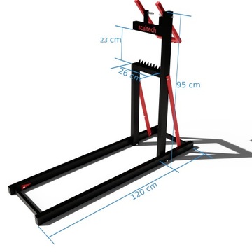 ПОДДЕРЖКА ДЛЯ КОЗЫ ДЛЯ РЕЗКИ ДЕРЕВЯННЫХ СТОЛБОВ