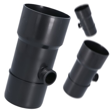 КОЛЛЕКТОР ДЛЯ ВОССТАНОВЛЕНИЯ ДОЖДЕВОЙ ВОДЫ УЛОВИТЕЛЬ ДОЖДЕВОЙ ВОДЫ 90x1 ДЮЙМ ЖЕЛОБ ГРАФИТ