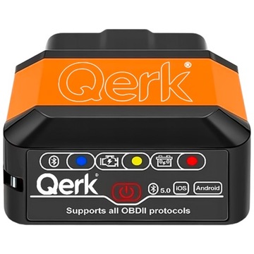 Qerk KW905 OBD2 ELM327 BLUETOOTH 5.0 ДИАГНОСТИЧЕСКИЙ ИНТЕРФЕЙС ПОЛЬСКИЙ ТЕСТЕР