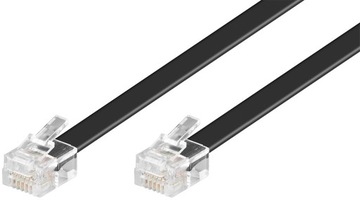 Kabel przyłączeniowy modularny RJ12 M/M 10m