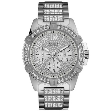 Zegarek Męski Guess W0799G1 srebrny