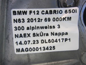 BMW F10 E70 X5 F01 F07 N63B44A N63 BLOK MOTORU SPODEK HŘÍDEL OJNICE 11112296651