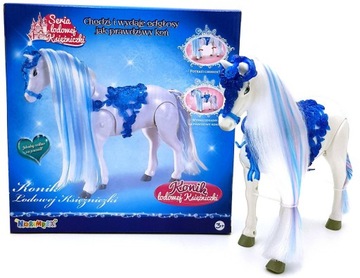 ЛОШАДЬ ЛЕДЯНОЙ ПРИНЦЕССЫ ХОДИТ И ИЗДАЕТ ЗВУКИ