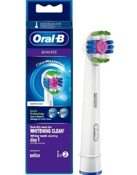 Oryginalne końcówki do szczoteczki Oral-B EB18 3D White Maximiser 1 szt