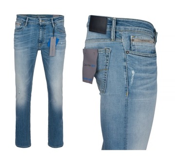 CALVIN KLEIN JEANS SELVEDGE STRETCH SLIM 34/32
