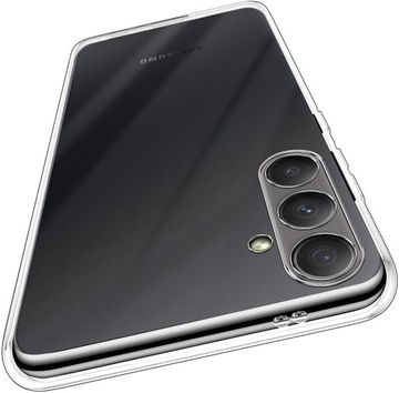 Чехол для Samsung Galaxy S24 УСИЛЕННЫЙ ПРОЗРАЧНЫЙ на 360° + стекло 9H