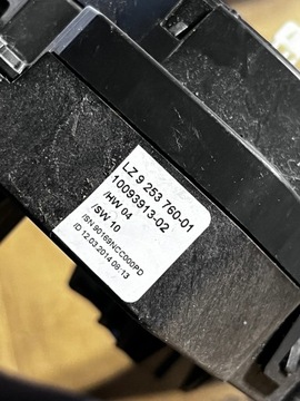 64 BMW F20 F21 F25 X3 F31 MINCE PŘEPÍNAČ KOMBINOVANÝ 9253760