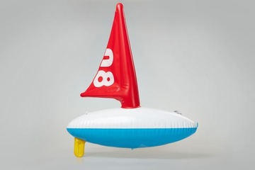 ŁÓDŹ STATEK PIRACKA DMUCHANA DZIECI ZABAWKA WODY