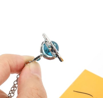 Детское ожерелье, большая планета Сатурн, аниме Нана, синее