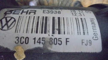 CHLADIČ CHLADIČE 3C0145805F VW PASSAT B6 1.9TDI