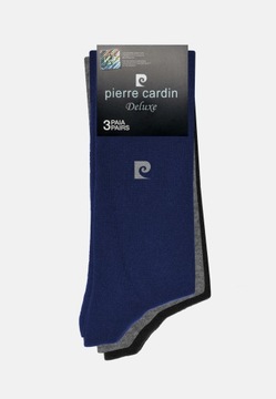 PIERRE CARDIN garniturowe klasyczne 3PAK skarpetki skarpety trzy pary 43/46