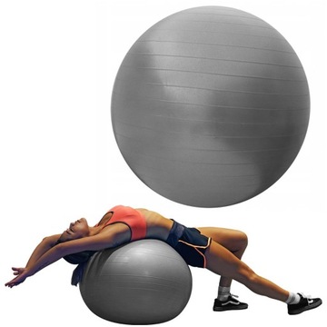 PIŁKA GIMNASTYCZNA FITNESS ANTIBURST REHABILITACYJNA 55 CM SPORTVIDA