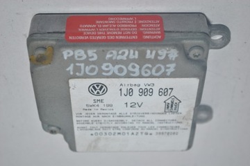 SENSOR MODUŁ AIRBAG VW PASSAT B5 1J0909607
