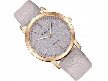M221 SZARY Zegarek DAMSKI BROKAT Slim Elegancki