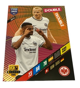 Fifa 365 2024 Adrenalyn Eintracht Frankfurt EIN 14 Sow / Rode