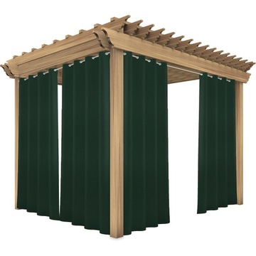 ZASŁONY OGRODOWE 155x23 WODOODPORNE ZASŁONA NA TARAS DO ALTANY PRZELOTKI