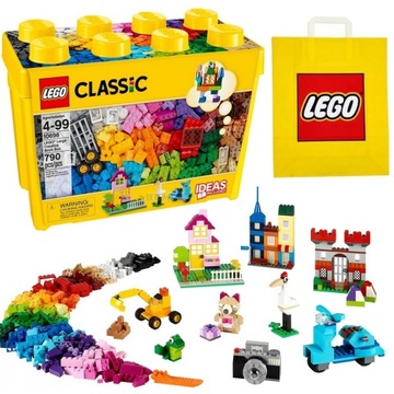 LEGO CLASSIC 10698 DUŻE PUDŁO KLOCKÓW SKRZYNIA XXL