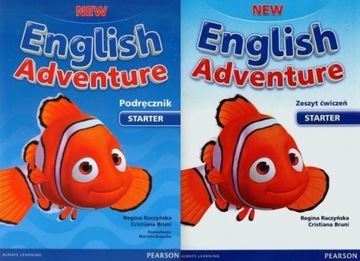 NEW ENGLISH ADVENTURE PL STARTER PODRĘCZNIK + ĆW.