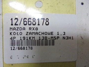 RX8 KOLO SETRVAČNÍK 1,3