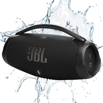 Głośnik mobilny JBL Boombox 3 WiFi Czarny OKAZJA Bluetooth