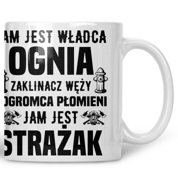 Kubek Jam jest Strażak