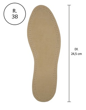 КОЖАНЫЕ СТЕЛКИ АНТИСЛАДКИЕ, КОЖАНЫЕ, размер 38