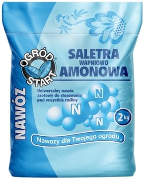 Nawóz Saletra Amonowo Wapniowa granulowany 2 kg