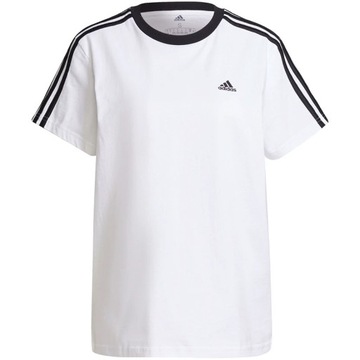 ND05_K11395-L H10201 Koszulka damska adidas Essentials 3-Stripes biała