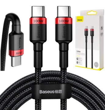 KABEL USB-C TYP C PD 100W 5A MACBOOK S20 S20+ 2m
