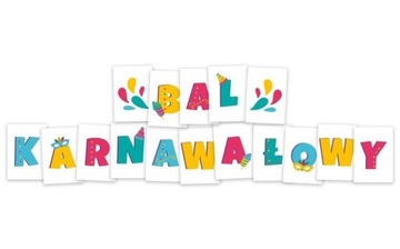 LITERY DEKORACYJNE - BAL KARNAWAŁOWY 16EL
