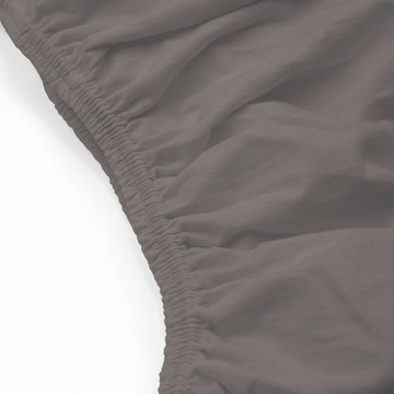 PRZEŚCIERADŁO JERSEY ELASTAN 200X220 ANTRACYT