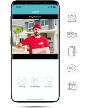 IP/SIP ВИДЕОДОМОН Akuvox WiFi Bluetooth монитор 7 дюймов C315W