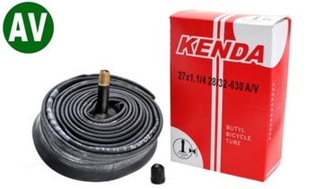 KENDA DĘTKA ROWEROWA 27 x 1 1/4 AV AUTO Samochodowy 28/32-630