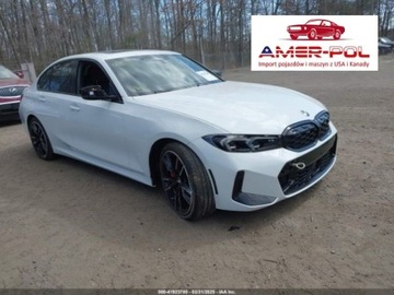 BMW Seria 3 G20-G21 2024 BMW Seria 3 M340I XDRIVE, 2024r., 4x4, 3.0L 3.0 Hybryda 382KM