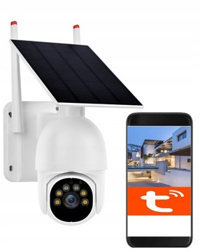 KAMERA OBROTOWA ZEWNĘTRZNA WIFI SOLAR TUYA BATERIA